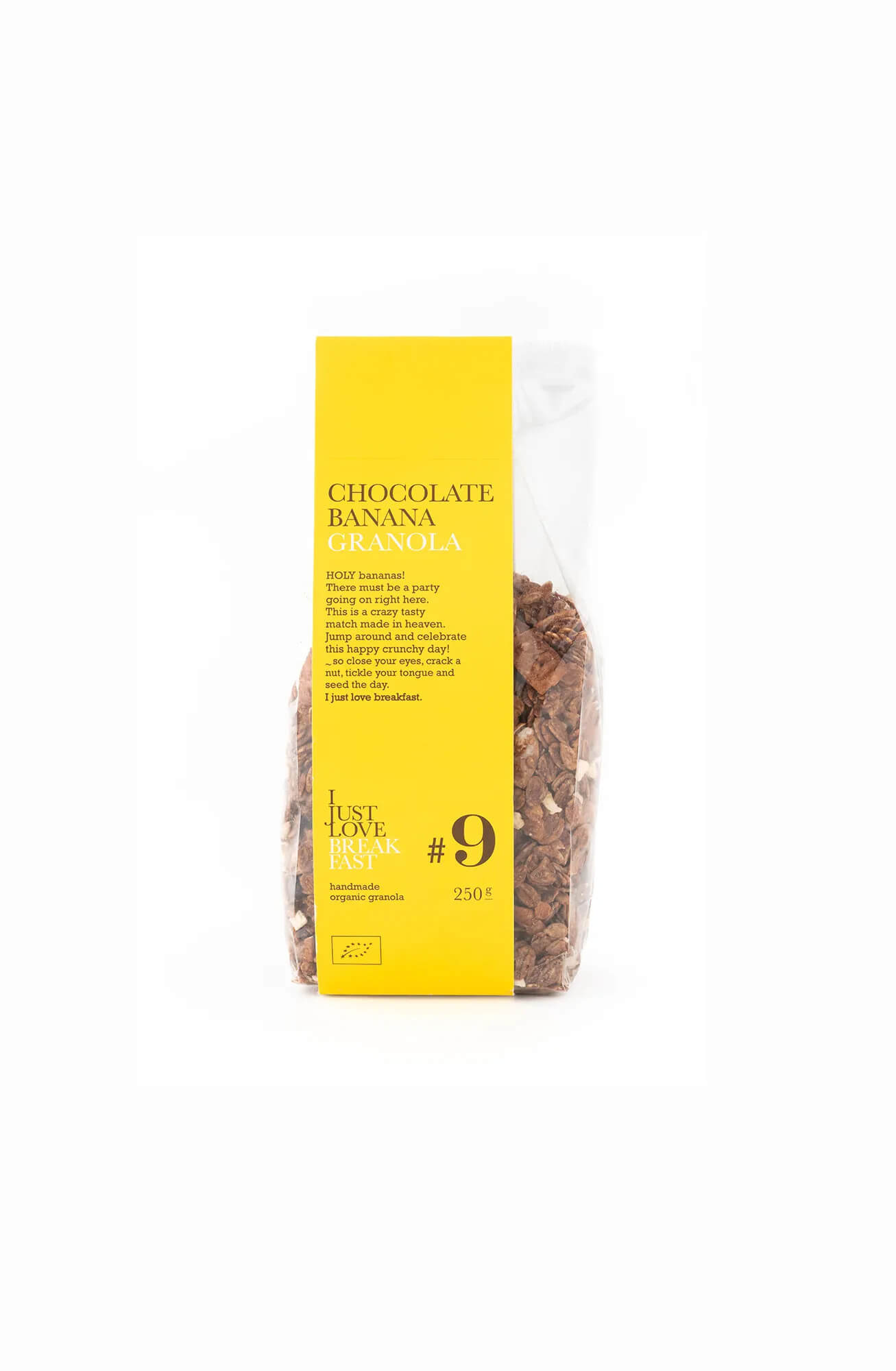 I Just Love Breakfast #9 chocolade banaan granola bio 5kg